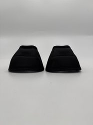 ORTHO EQUINE Horse Bell Boots, Black, Small slide 2 of 4