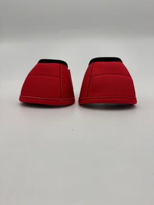 Show full view: ORTHO EQUINE Horse Bell Boots, Red, Small slide 2 of 4