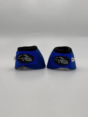 Show full view: ORTHO EQUINE Horse Bell Boots, Royal Blue, Medium slide 4 of 4