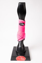 ORTHO EQUINE Complete Comfort Front Horse Boots, Hot Pink, Large