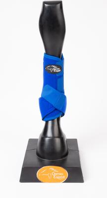 Show full view: ORTHO EQUINE Complete Comfort Front Horse Boots, Royal Blue, Medium slide 3 of 8