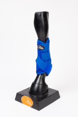 Show full view: ORTHO EQUINE Complete Comfort Front Horse Boots, Royal Blue, Medium slide 2 of 8