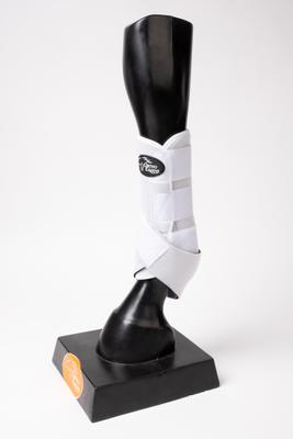 Show full view: ORTHO EQUINE Complete Comfort Front Horse Boots, White, Large slide 3 of 7
