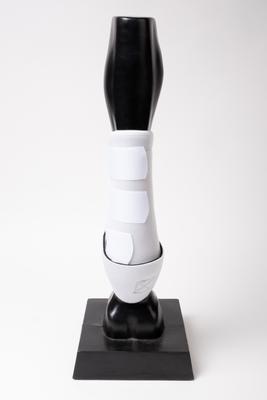 Show full view: ORTHO EQUINE Complete Comfort Front Horse Boots, White, Large slide 6 of 7