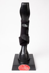 ORTHO EQUINE Complete Comfort Front Horse Boots, Black, Small
