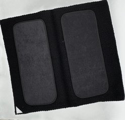 ORTHO EQUINE Cloud Blanket Horse Saddle Pad, Black, 30-in slide 2 of 3