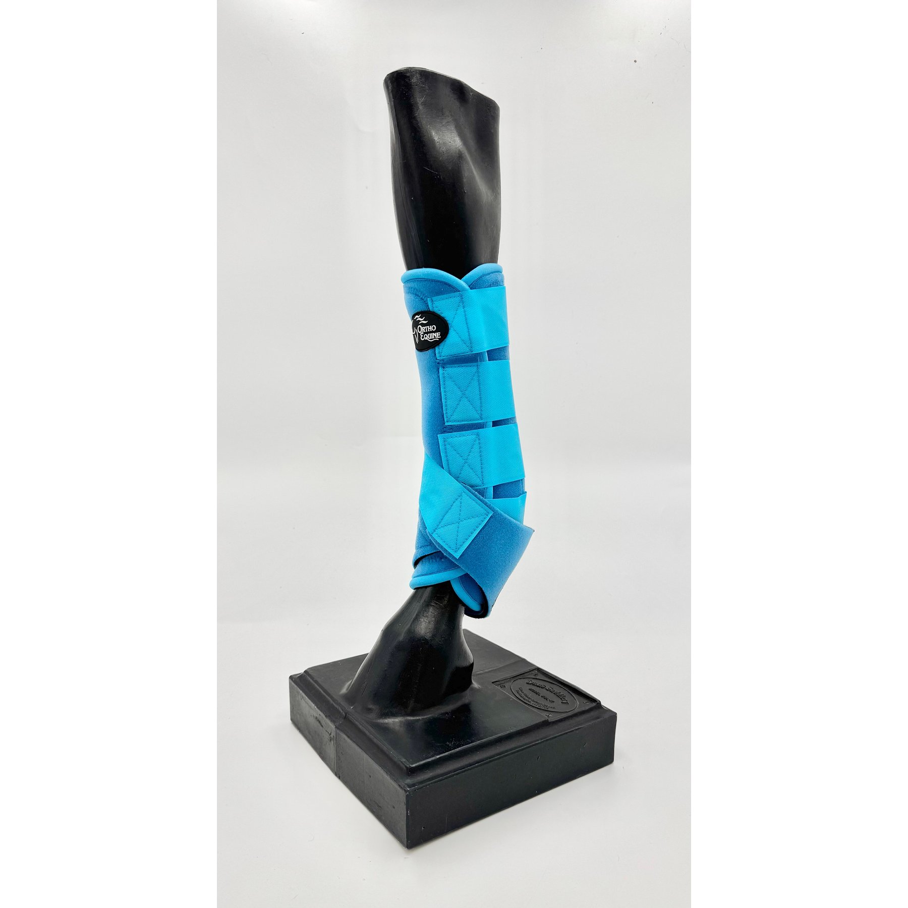 ORTHO EQUINE Complete Comfort Hind Horse Boots, Teal, Large