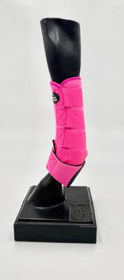 Show full view: ORTHO EQUINE Complete Comfort Hind Horse Boots, Hot Pink, Small slide 2 of 4