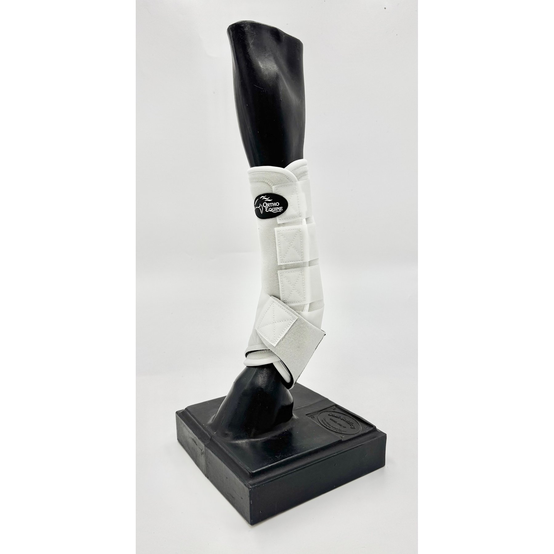 ORTHO EQUINE Complete Comfort Hind Horse Boots, White, Small