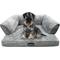 Show in main carousel: Beautyrest Super Lux Sofa Extended Sleep Surface Orthopedic Bolster Dog & Cat Bed, Gray, Medium slide 5 of 6