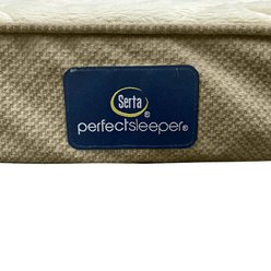 Serta Quilted Orthopedic Pillowtop Dog Bed with Removable Cover, Tan, X-Large slide 2 of 6