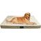 Show in main carousel: Serta Quilted Orthopedic Pillowtop Bolster Dog Bed with Removable Cover, X-Large, Tan slide 5 of 6