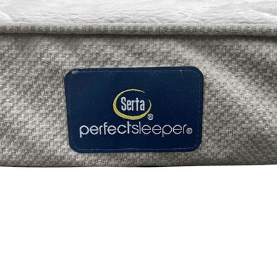 Show full view: Serta Quilted Orthopedic Pillowtop Bolster Dog Bed with Removable Cover, X-Large, Gray slide 4 of 7