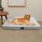 Show in main carousel: Serta Quilted Orthopedic Pillowtop Bolster Dog Bed with Removable Cover, X-Large, Gray slide 5 of 7