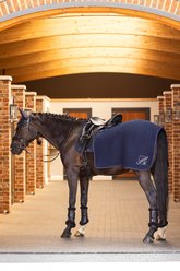 LeMieux Clima-Tek Exercise Quarter Sheet Horse Turnout, Navy, Large