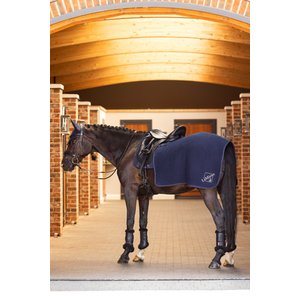 LeMieux Clima-Tek Exercise Quarter Sheet Horse Turnout, Navy, Medium
