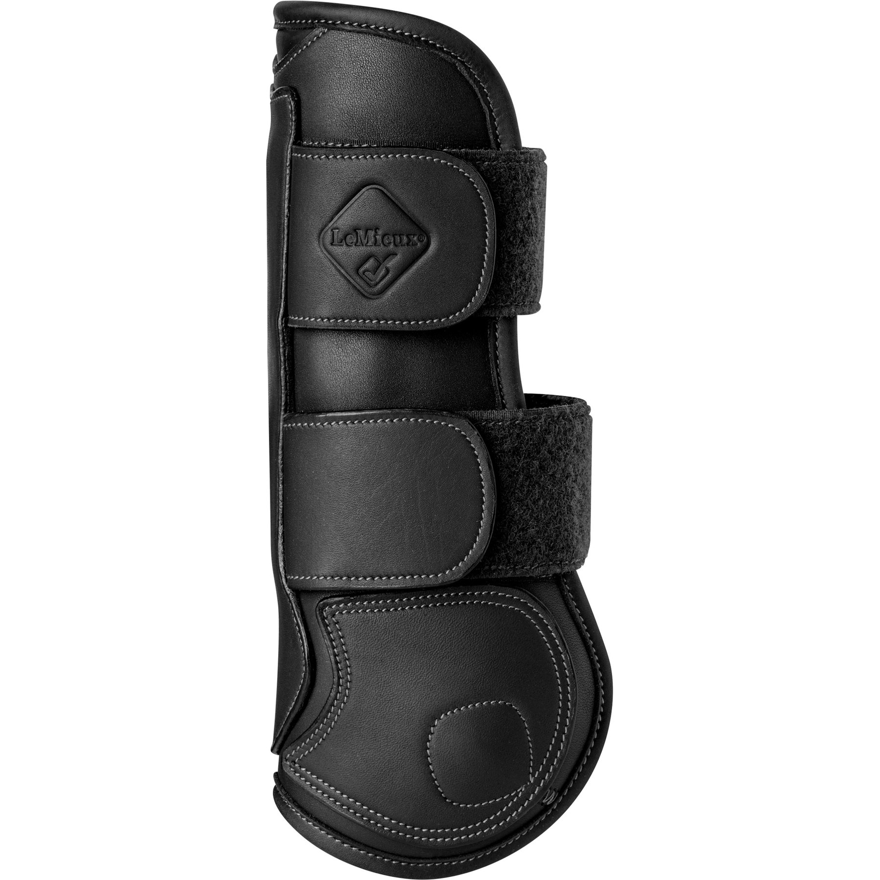 LeMieux Capella Tendon Horse Boots, Black, Size 3, 2 count