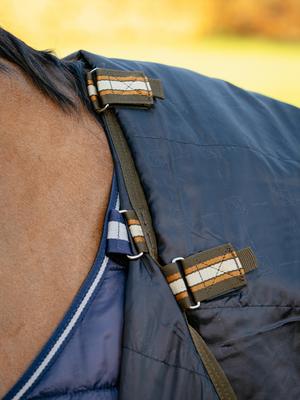 Show full view: LeMieux Arika Ripstop 50g Horse Turnout Blanket, Alpine, 57-in slide 4 of 6