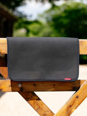 Show full view: LeMieux Non-Slip Half Pad Square Horse Saddle Pad, Black, Large slide 4 of 4