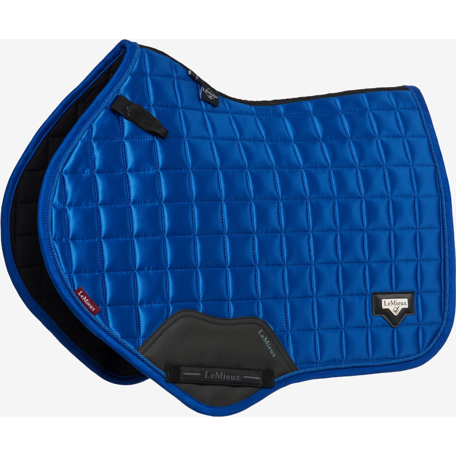LeMieux Loire Classic Close Contact Square Horse Saddle Pad, Benetton Blue, Small/Medium