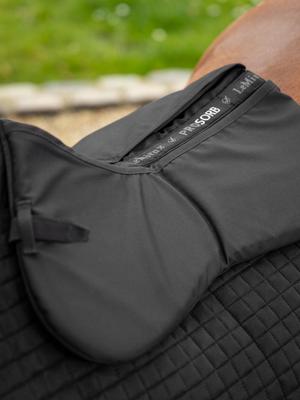 Show full view: LeMieux ProSorb Plain 2 Pocket Half Horse Saddle Pad, Black, Large slide 5 of 8