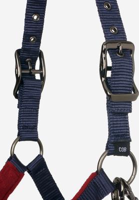 Show full view: LeMieux Vogue Horse Halter & Leadrope, Burgundy, Pony slide 4 of 8