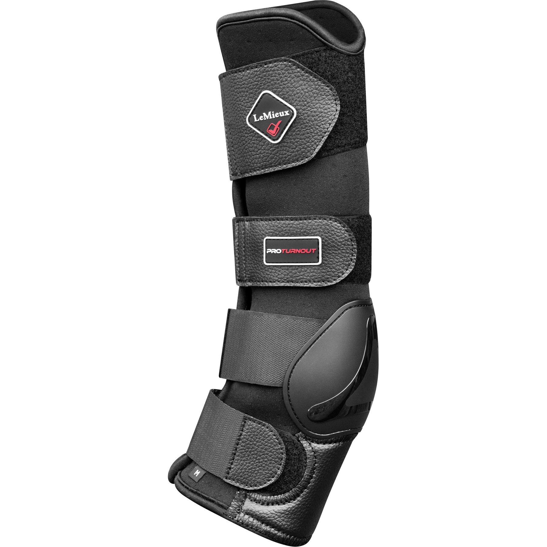 LeMieux Horse Turnout Boots, Black, Medium, 2 count
