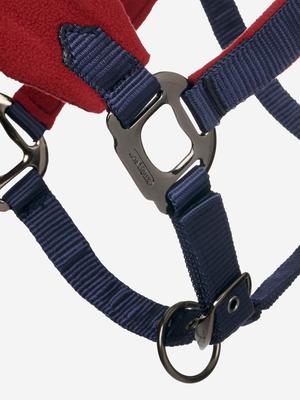 Show full view: LeMieux Vogue Horse Halter & Leadrope, Burgundy, Pony slide 2 of 8
