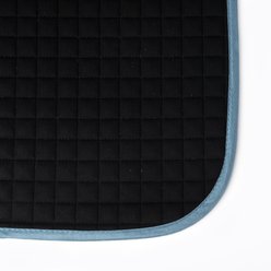 LeMieux Suede Dressage Square Horse Saddle Pad, Ice Blue, Large slide 2 of 9