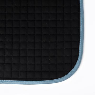 Show full view: LeMieux Suede Dressage Square Horse Saddle Pad, Ice Blue, Large slide 4 of 9