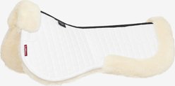 LeMieux Merino+ Half Horse Saddle Pad, White/Natural, Large