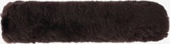 LeMieux Simuwool Horse Noseband Cover, Brown
