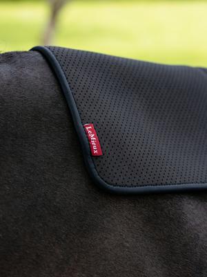 Show full view: LeMieux Non-Slip Half Pad Square Horse Saddle Pad, Black, Large slide 3 of 4