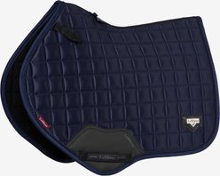 LeMieux Loire Classic Close Contact Square Horse Saddle Pad, Navy, Large