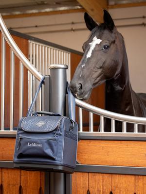 Show full view: LeMieux Elite Pro Horse Grooming Bag, Navy slide 2 of 3