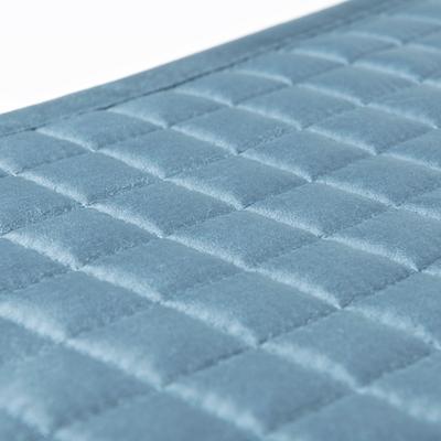 Show full view: LeMieux Suede Dressage Square Horse Saddle Pad, Ice Blue, Large slide 7 of 9