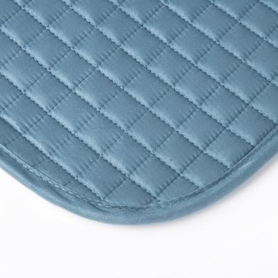 Show full view: LeMieux Suede Dressage Square Horse Saddle Pad, Ice Blue, Large slide 8 of 9