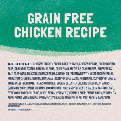 Show full view: Natural Balance Original Ultra Grain-Free Chicken Recipe Canned Cat Food, 5.5-oz can, case of 24 slide 8 of 10