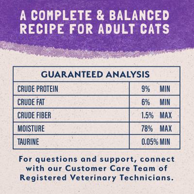 Show full view: Natural Balance Ultra Premium Chicken & Liver Pate Formula Canned Cat Food, 5.5-oz, case of 24 slide 6 of 11
