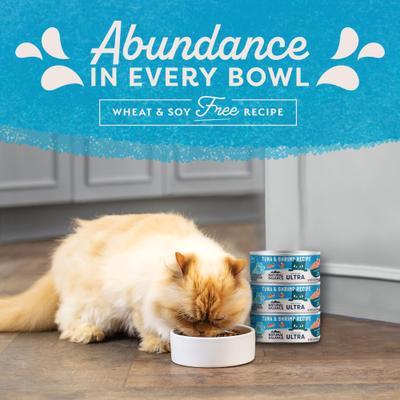 Show full view: Natural Balance Ultra Premium Tuna with Shrimp Formula Canned Cat Food, 5.5-oz, case of 24 slide 7 of 11
