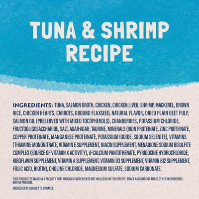 Show full view: Natural Balance Ultra Premium Tuna with Shrimp Formula Canned Cat Food, 5.5-oz, case of 24 slide 9 of 11