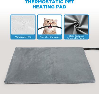 Show full view: Invenho Indoor Heated Cat House, Grey, Medium slide 6 of 7