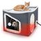 Show in main carousel: Invenho Indoor Heated Cat House, Grey, Medium slide 1 of 7