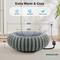 Show in main carousel: Invenho Rabbit Fleece & Teddy Fleece Strips Heated Cat & Dog Bed, 20-in x 12-in, Grey slide 6 of 8