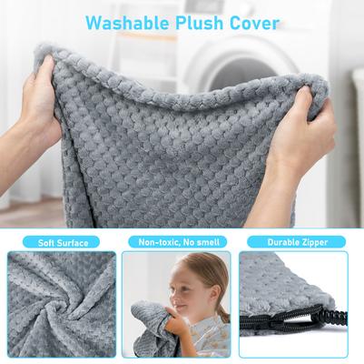 Show full view: Invenho Heated Dog & Cat Bed, Grey, X-Large slide 3 of 10