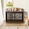 Show in main carousel: jansno Heavy Duty Farmhouse Wooden End Table Furniture Style Dog Crate slide 1 of 7