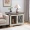 Show in main carousel: jansno Farmhouse Wooden End Table Furniture Style Dog Crate slide 1 of 5