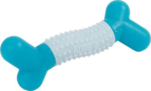 Show full view: KONG Goomz Dental Stick Dog Toy, Teal, Small slide 4 of 5