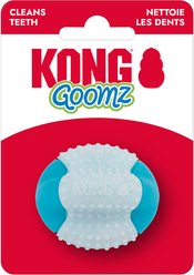 KONG Goomz Dental Ball Dog Toy, Teal, X-Small/Small slide 2 of 4