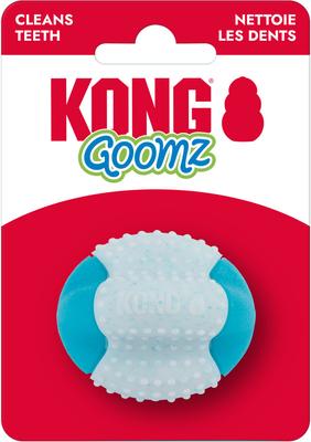 Show full view: KONG Goomz Dental Ball Dog Toy, Teal, X-Small/Small slide 3 of 5
